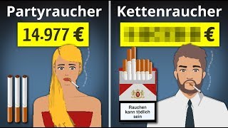 Wie Zigaretten dich ein Vermögen kosten [upl. by Nnaarat]