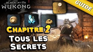 Tous les Secrets et Quête du Chapitre 2  Crête du Vent Jaune  Black Myth Wukong [upl. by Ross]