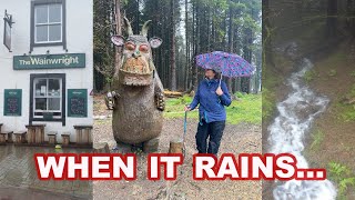 What to do when it RAINS in the LAKE DISTRICT  KESWICK Walk  WHINLATTER Hike [upl. by Templas]