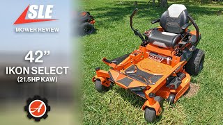 Ariens 918027 Ikon Select 42quot Zero Turn Mower 215HP KAW  sleequipment [upl. by Goraud]