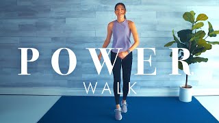 30 Minute Walking Workout  Power Walking Intervals for Calorie Burning Fun [upl. by Sheffield115]