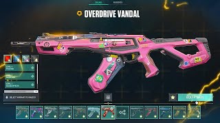 OVERDRIVE FULLY UPGRADED BUNDLE  VALORANT [upl. by Drabeck]