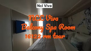 Norwegian VivaBalcony Spa Rm 16122 Tour [upl. by Ulani]