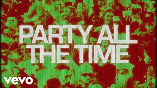 Hannah Laing HVRR  Party All The Time Lyric Video [upl. by Rizan332]