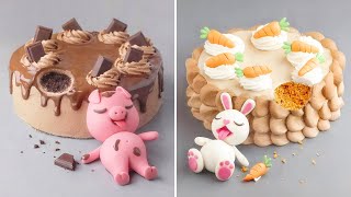 100 Beautiful Cake Decorating Ideas  How to Decorate a Pretty Cake  So Yummy Cake Recipes [upl. by Gianni]