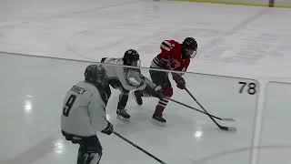 U15C Moncton Hawks Allain vs Lewisville Lightning Jan 19 2024 [upl. by Ymmas676]