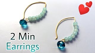 How To Make Earrings  Easy Tutorial For Beginners  Earrings Design Gold [upl. by Center]