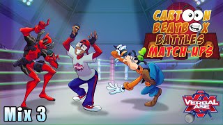 Goofy and Deadpool Beatbox  Cartoon Beatbox Battles Match Ups [upl. by Lester874]