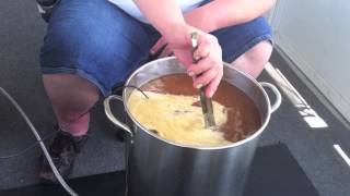 How I Brew All Grain Beer Using the quotBrew in a Bagquot Method BIAB [upl. by Haodnanehs]