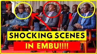 Terrifying Scenes Watch Ruto and Kindiki Shocked in Embu as Uhuru Gachagua Receive Wild Reception [upl. by Lodovico563]