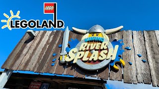 Vikings River Splash FINAL RIDE Park Update September 2023 [upl. by Blondelle17]