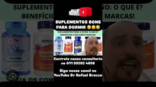 4 SUPLEMENTOS BONS PARA VOCÊ DORMIR [upl. by Nirraj]