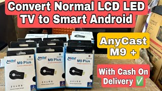 Convert Normal Led tv To Smart Android with Anycast M9 Device  Only Rs 550 😍😍 [upl. by Donahue]