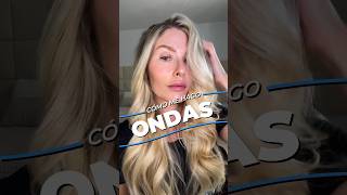 La clave está en hacer las ondas con el pelo aún húmedo hacer las ondas hacia adentro 😉 hairstyle [upl. by Maddi]