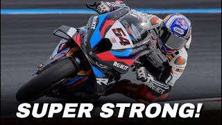 AMAZING Toprak Razgatlioglu Leads FP1 WSBK Magny Cours France ahead of Gerloff and vanDerMark [upl. by Alic]