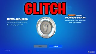 This 10k VBUCKS GLITCH is DESTROYING Fortnite tutorial [upl. by Anehs]