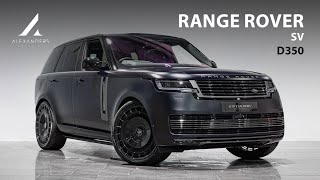 Range Rover SV D350  Walkaround [upl. by Hinkle]