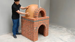 How to make a simple and beautiful pizza oven [upl. by Oniotna211]