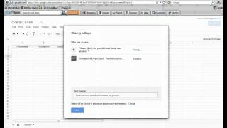 How to Create Forms with Google Docs [upl. by Hannasus]