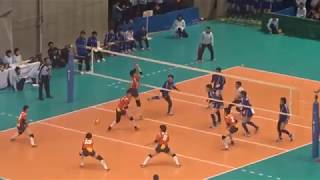 誠英高校（山口）vs 富山第一高校（富山）～春高バレー2018・女子準々決勝～ [upl. by Busby]