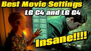 Best Movie Settings for LG C4 OLED [upl. by Nynahs]