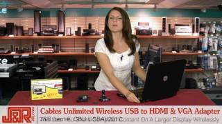 Cables Unlimited Wireless USB Adapter  Review [upl. by Krilov]