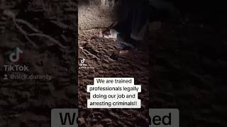 Ranger K9 unit catching criminals foryou rangers dogs wildlife protection apu shorts short [upl. by Sankaran]