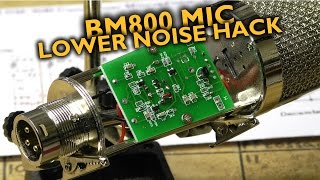 BM800 microphone low noise hack [upl. by Ramey]