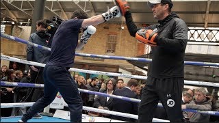 WAR RYDER JOHN RYDER FULL amp COMPLETE WORKOUT W TRAINER TONY SIMS  BELLEW v HAYE II [upl. by Cherise61]