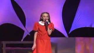 Keely sings quotTomorrowquot from the Broadway show Annie [upl. by Addia]