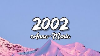 AnneMarie 2002 Lyrics [upl. by Aener]