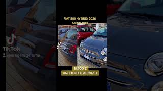 FIAT 500 HYBRID 2020 KM 90000 [upl. by Alekat]