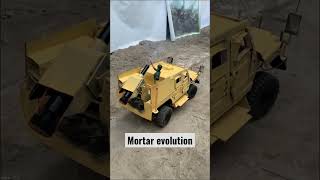 Mortar artillery evolution viral diy shorts foryou [upl. by Garnes]