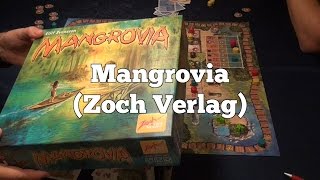 Test Mangrovia Zoch Rezension und Beispielrunde von SpielePodcastde [upl. by Eelyah]