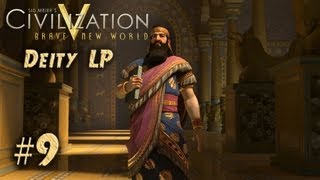 Civilization 5 Brave New World Deity Lets Play Assyria  Part 9 [upl. by Inaj]