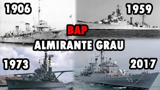 Todos los buques insignia del Perú  BAP Almirante Grau [upl. by Jilly]