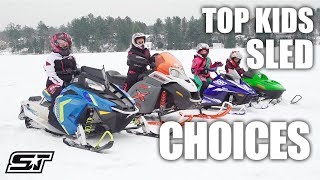 Youth Snowmobile Rundown [upl. by Eirol]