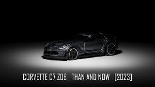 Hot Wheels Corvette C7 Z06 Then and Now 2023 [upl. by Huskamp549]