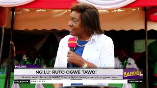 Ngilu Ruto ogwe tawo odhi dala gi Gachagua [upl. by Jocko]