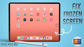 iPad Pro M4 How to Fix a Frozen or Unresponsive Screen  iPadOS 17 16 and 15 Solutions  2024 [upl. by Carrnan]