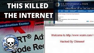 The virus THAT almost killed the internet The Code Red Worm [upl. by Esalb]