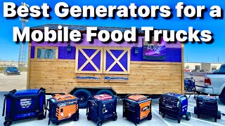 Best Generators for a Mobile Food Truck  Load Testing Duromax XP16000iH GenMax GM10500 [upl. by Arrat842]