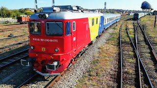 🚂🇷🇴 Prima Locomotivă 060DA Tricoloră 6011972 la Manevră în Gara Oradea  18 Octombrie 2023 [upl. by Crisey]