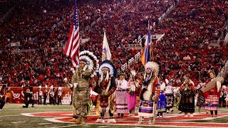 Ute Indian Tribe Halftime performance  101924 [upl. by Alehcim]