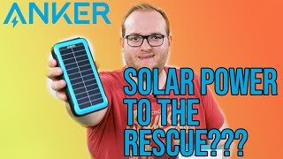 Anker PowerCore Solar 20000 Review  The Ultimate Solar USB C Battery PowerBank [upl. by Sivi]