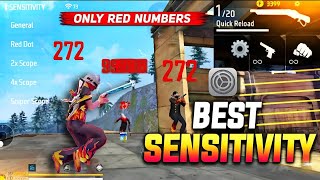 Free Fire Auto Headshot Tricks 2023 Sensitivity  2gb  4gb  6gb Ram Headshot Sensitivity Settings🔥 [upl. by Aicnelev889]