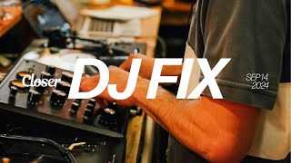 DJ FIX  CLOSER RECORD STORE  DJ Sessions  Deep House Minimal Vinyl only Electronic Music [upl. by Novart293]