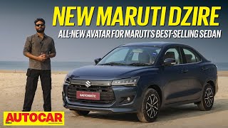 Maruti Suzuki Dzire review  New identity for Marutis bestselling sedan  Autocar India [upl. by Staley]