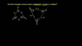 Congruent and Similar Triangles [upl. by Lowson]