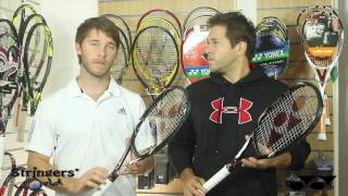 Yonex Ezone Xi 98 Tennis Racket Review by Stringers World [upl. by Irrab939]